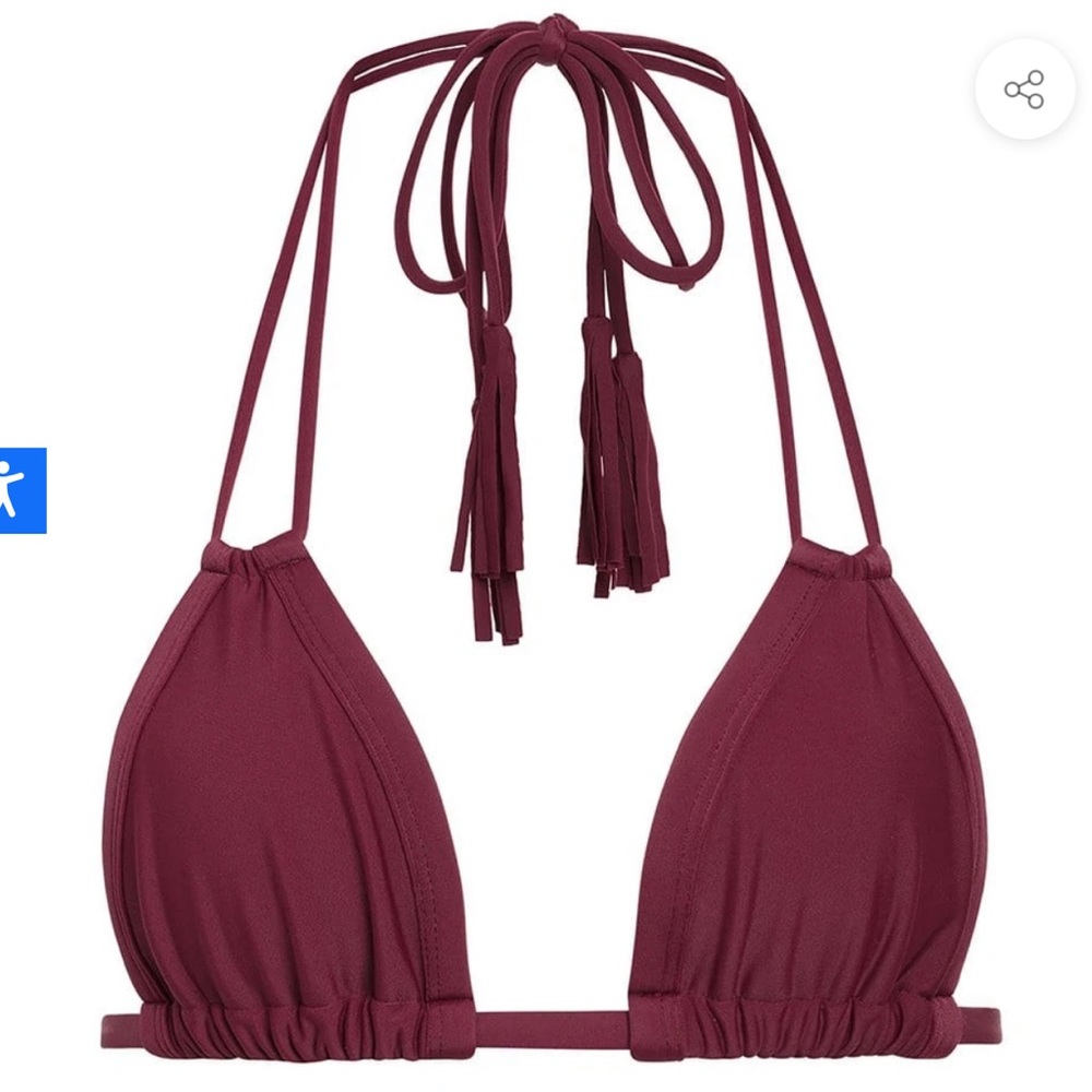 Montce swim maroon top
